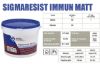 Immagine di PITTURA IMMUNIZZANTE RESIST IMMUN MATT BASE ARGENTO 10 LT BIANCO PPG SIGMA
