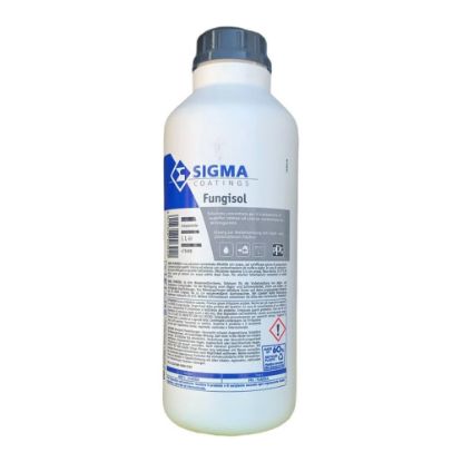 Immagine di FUNGISOL SOLUZIONE PER LA PROTEZIONE DI FUNGHI E MUFFE 1 LT PPG SIGMA