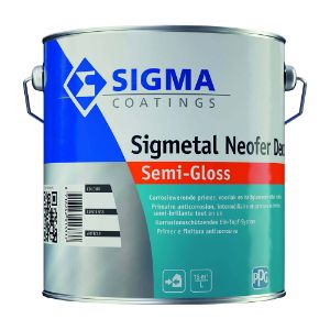 Immagine di SMALTO ANTIRUGGINE SIGMETAL NEOFER DECOR SEMI-GLOSS 2,5 LT BASE LN PPG SIGMA