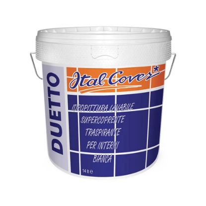 Immagine di LAVABILE TRASPIRANTE BIANCO DUETTO 4 LT ITAL COVER