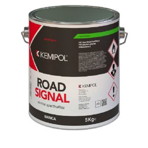 Immagine di VERNICE SPARTITRAFFICO KG 5 BIANCO KEMIPOL
