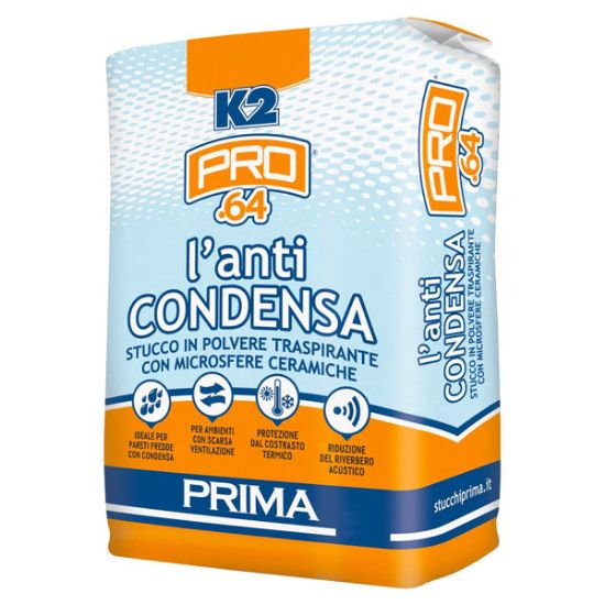 Immagine di STUCCO IN POLVERE ANTICONDENSA SACCO DA 10 KG PRIMA