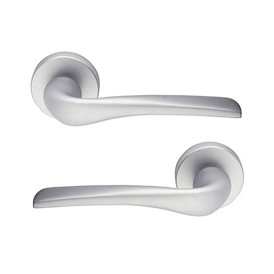 Immagine di MANIGLIA GOA TONDA CROMO SATINATA