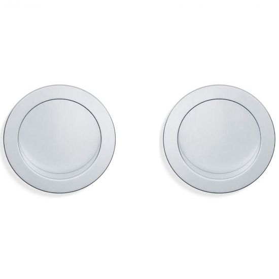 Immagine di MANIGLIA SENZA NOTTOLINO PER PORTE SCORREVOLI CROMO SATINATO