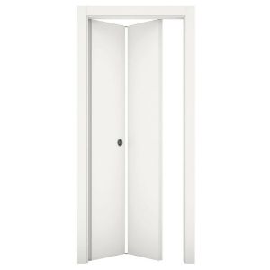 Immagine di PORTA OLTRE A LIBRO QUATER FRASSINO BIANCO MISURA 60x210x10/12 CM REVERSIBILE