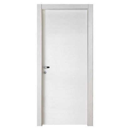 Immagine di PORTA OLTRE BATTENTE FRASSINO BIANCO MISURA 70x210x10/12 CM REVERSIBILE (SENZA MANIGLIA)