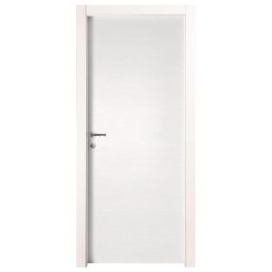 Immagine di PORTA EASY BATTENTE BIANCO GRAFFIATO MISURA 60x210x10/12 CM REVERSIBILE (SENZA MANIGLIA)