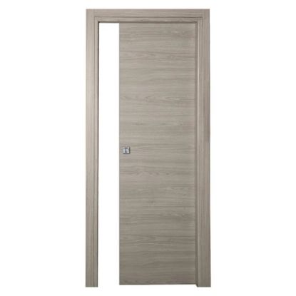 Immagine di PORTA TUA MANDORLA SCORREVOLE INTERNO MISURA 80x210x10/12 CM REVERSIBILE