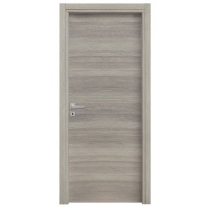 Immagine di PORTA MICROTEC ROVERE GRIGIO BATTENTE MISURA 90x210x10/12 CM REVERSIBILE (SENZA MANIGLIA)