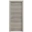 Immagine di PORTA MICROTEC ROVERE GRIGIO BATTENTE MISURA 80x210x10/12 CM REVERSIBILE (SENZA MANIGLIA)