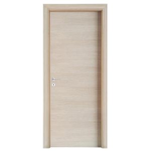 Immagine di PORTA MICROTEC ROVERE SBIANCATO BATTENTE MISURA 60x210x10/12 CM REVERSIBILE (SENZA MANIGLIA)