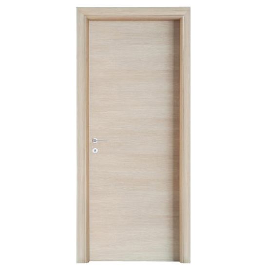Immagine di PORTA MICROTEC ROVERE SBIANCATO BATTENTE MISURA 60x210x10/12 CM REVERSIBILE (SENZA MANIGLIA)