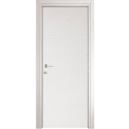 Immagine di PORTA MICROTEC FRASSINO BIANCO BATTENTE MISURA 70x210x10/12 CM REVERSIBILE (SENZA MANIGLIA)
