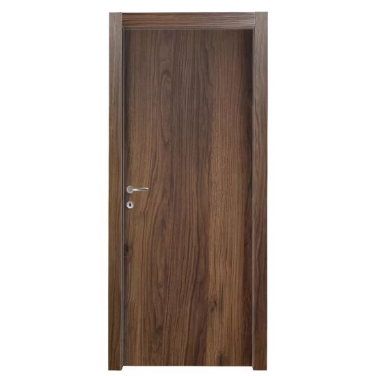 Immagine di PORTA MICROTEC NOCE QUERCIA BATTENTE MISURA 90x210x10/12 CM REVERSIBILE (SENZA MANIGLIA)