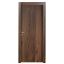Immagine di PORTA MICROTEC NOCE QUERCIA BATTENTE MISURA 70x210x10/12 CM REVERSIBILE (SENZA MANIGLIA)