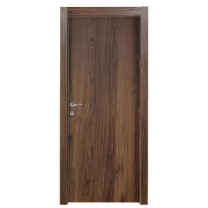 Immagine di PORTA MICROTEC NOCE QUERCIA BATTENTE MISURA 60x210x10/12 CM REVERSIBILE (SENZA MANIGLIA)