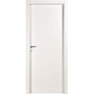 Immagine di PORTA MICROTEC BIANCO BATTENTE MISURA 70x210x10/12 CM REVERSIBILE (SENZA MANIGLIA)