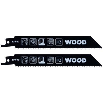 Immagine di LAMA GATTUCCIO MULTIMATERIALI CONFEZIONE DA 2 PZ LUNGHEZZA 152 MM EINHELL