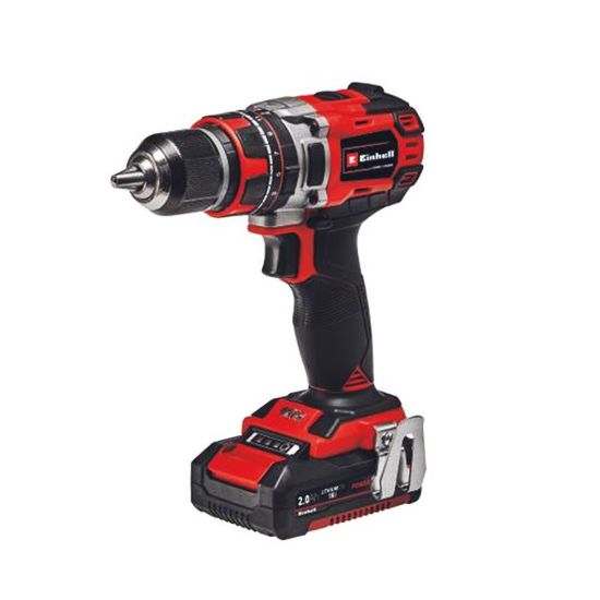 Immagine di TRAPANO AVVITATORE PERCUSSIONE TP-CD 18/50 LI-I BL CON 2 BATTERIE 18V 2AH EINHELL