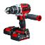 Immagine di TRAPANO AVVITATORE A BATTERIA CON PERCUSSIONE TP-CD 18/60 LI- I BL 2 BATTERIE 18V 2AH CON 39 ACCESSORI EINHELL