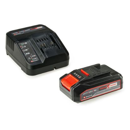 Immagine di STARTER KIT 1 BATTERIA 18V 2,5AH CARICA BATTERIE RAPIDO EINHELL