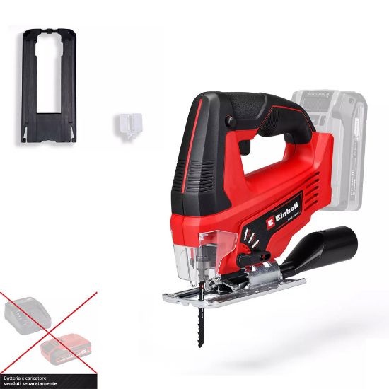 Immagine di CORPO MACCHINA A BATTERIA SEGHETTO ALTERNATIVO TC-JS 18 LI 18V EINHELL