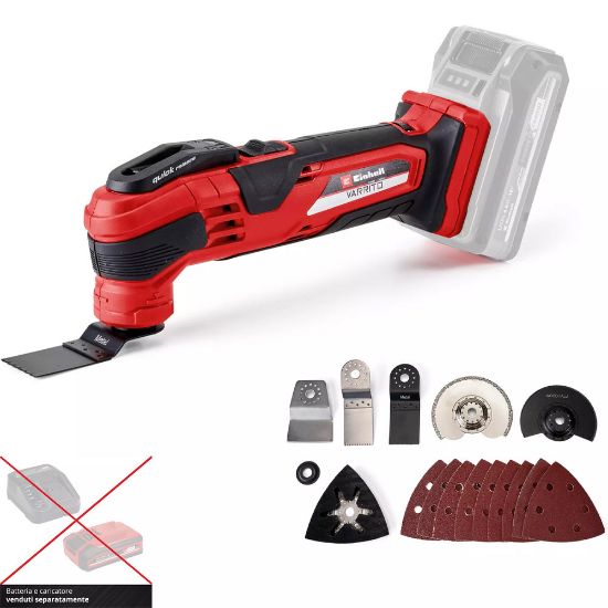 Immagine di CORPO MACCHINA A BATTERIA UTENSILE MULTIFUNZIONE VARRITO 18V EINHELL