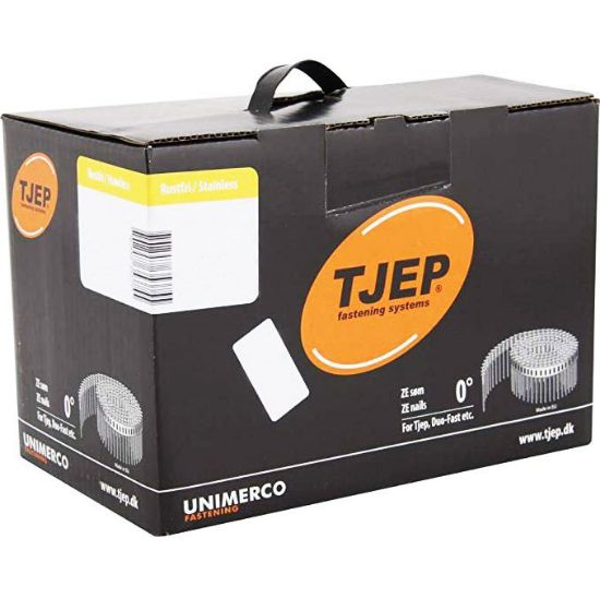 Immagine di KIT 3000 CHIODI 3,1x90 MM CON 3 BOMBOLETTE GAS PER CHIODATRICE TJEP PASINI