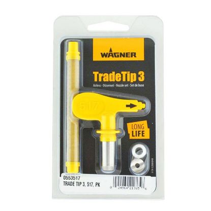 Immagine di UGELLO AIRLESS 425 GIALLO (4 LARGHEZZA GETTOMM 190/0,025 FORO UGELLO) WAGNER