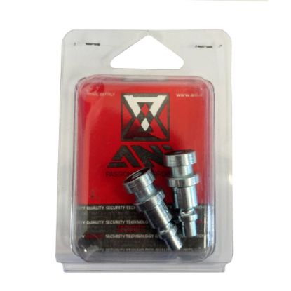 Immagine di INNESTO RAPIDO PROFILO ITALIA CON BAIONETTA CONFEZIONE 2 PZ