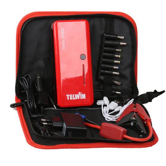 Immagine di AVVIATORE DI EMERGENZA PORTATILE DRIVE 13000 12V 12000 MAH TELWIN
