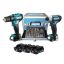 Immagine di KIT TRAPANO HP333 E AVVITATORE TD110 CON 3 BATTERIE CARICABATTERIA BL1021B E 23 ACCESSORI MAKITA