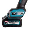 Immagine di SMERIGLIATRICE 125 MM BRUSHLESS GA023GM201 CON 2 BATTERIE 40 V 4 Ah CON AFT BRAKE E SISTEMA AWS MAKITA