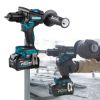 Immagine di TRAPANO AVVITATORE A PERCUSSIONE HP001GM201 125NM CON 2 BATTERIE 40V 4AH MAKITA