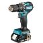 Immagine di TRAPANO AVVITATORE A PERCUSSIONE DHP487RAJ 40NM BRUSHLESS CON 2 BATTERIE 18V 2,0AH MAKITA