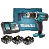 Immagine di TRAPANO AVVITATORE A PERCUSSIONE DHP453RF3J 42NM CON 3 BATTERIE 18V.3,0AH MAKITA