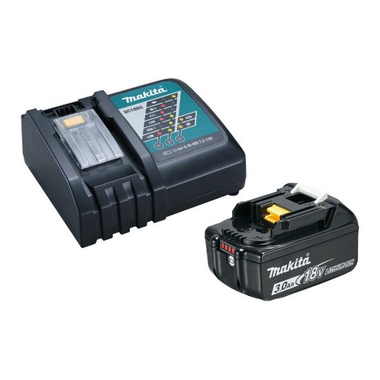 Immagine di BATTERIA BL1830BX1 (18V 3A) CON CARICABATTERIA DC18RC MAKITA