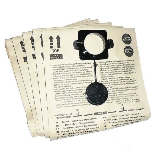 Immagine di SACCHI MAKITA PER ASPIRAPOLVERE MODELLO 440 CONFEZIONE 5 PZ