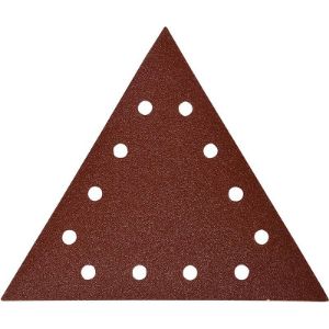 Immagine di CARTA ABRASIVA TRIANGOLARE GRANA 120 CONFEZIONE 25 PZ PER MACCHINE FLEX