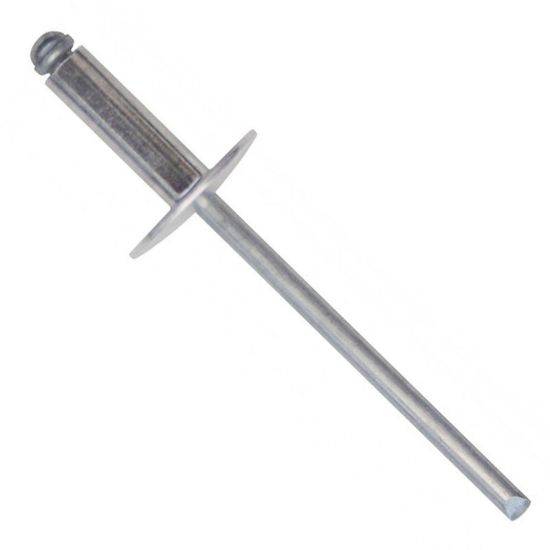 Immagine di RIVETTI ALLUMINIO TESTA LARGA 4,8x16 MM CONFEZIONE 50 PZ