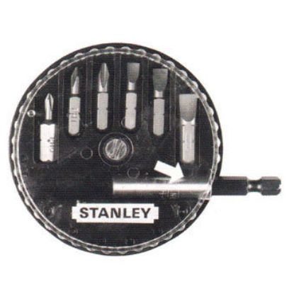 Immagine di SET INSERTI CON PORTAINSERTI CONFEZIONE 7 PZ  STANLEY