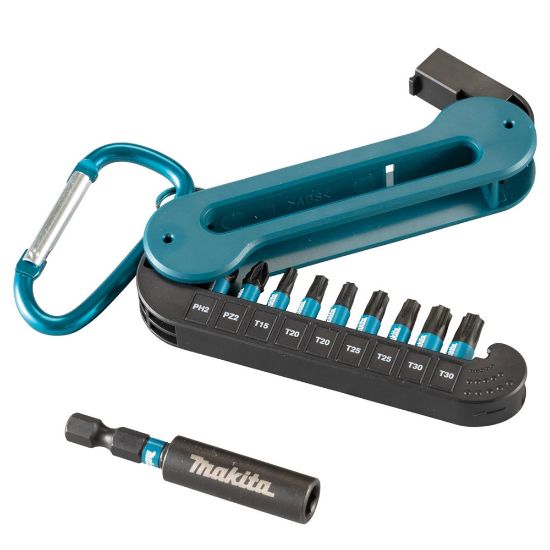 Immagine di SET INSERTI IMPACT BLACK 1/4 CONFEZIONE 10 PZ MAKITA