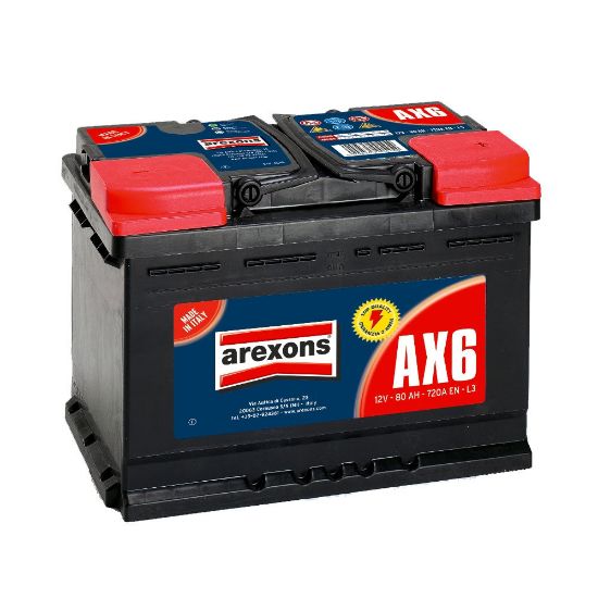 Immagine di BATTERIA AUTO 80AH 720A EN AX6 SPC