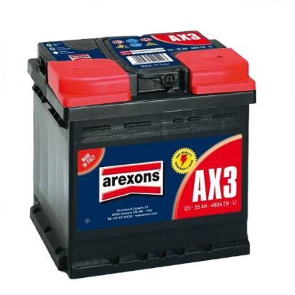 Immagine di BATTERIA AUTO 55AH 480A EN AX3 SPC