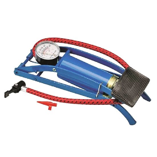Immagine di POMPA A PEDALE CON MANOMETRO MISTRAL