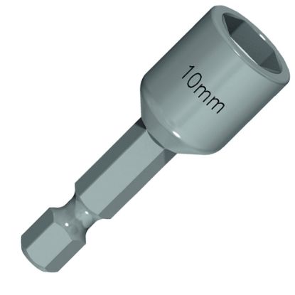 Immagine di INSERTO A BUSSOLA 10 MM ATTACCO 1/4 PER TRAPANO KRINO