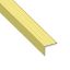 Immagine di PROFILO PROTEZIONE AUTOADESIVO 25 MM x 18 MM ALLUMINIO OTTONE 1 MT