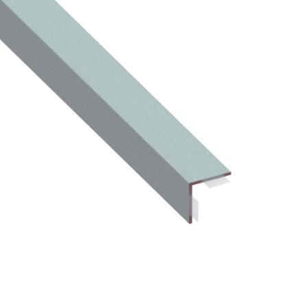 Immagine di ANGOLARE AUTOADESIVO 15 MM x 15 MM SPESSORE 0,5 MM ALLUMINIO ACCIAIO INOX LUNGHEZZA 1 MT