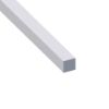 Immagine di BARRA QUADRA 10 MM x 10 MM ALLUMINIO ARGENTO LUNGHEZZA 1 MT