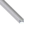 Immagine di PROFILO AD H 16 MM x 19,5 MM SPESSORE 1,5 MM ALLUMINIO ARGENTO LUNGHEZZA 1 MT